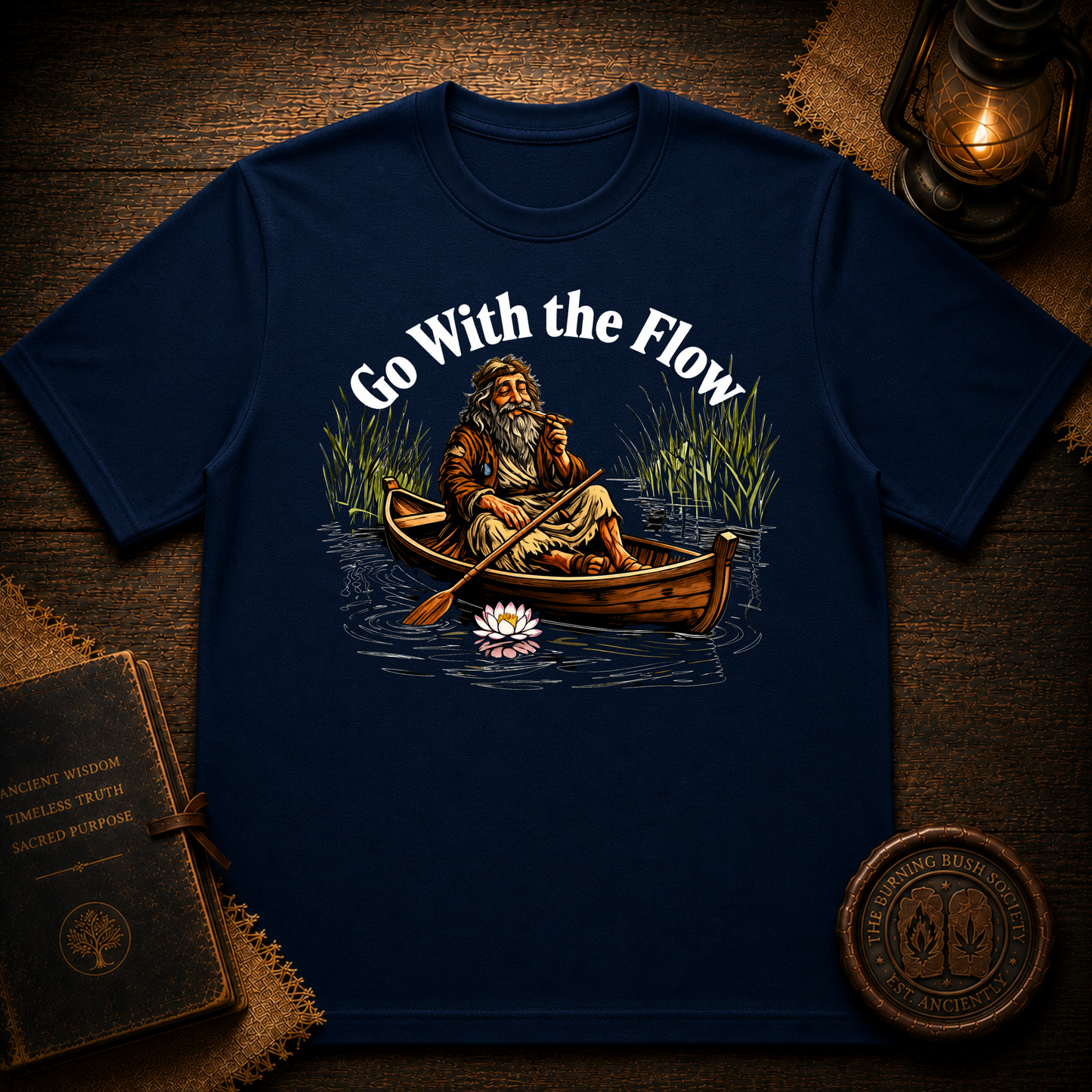 Go With The Flow | Relaxation Graphic Tee