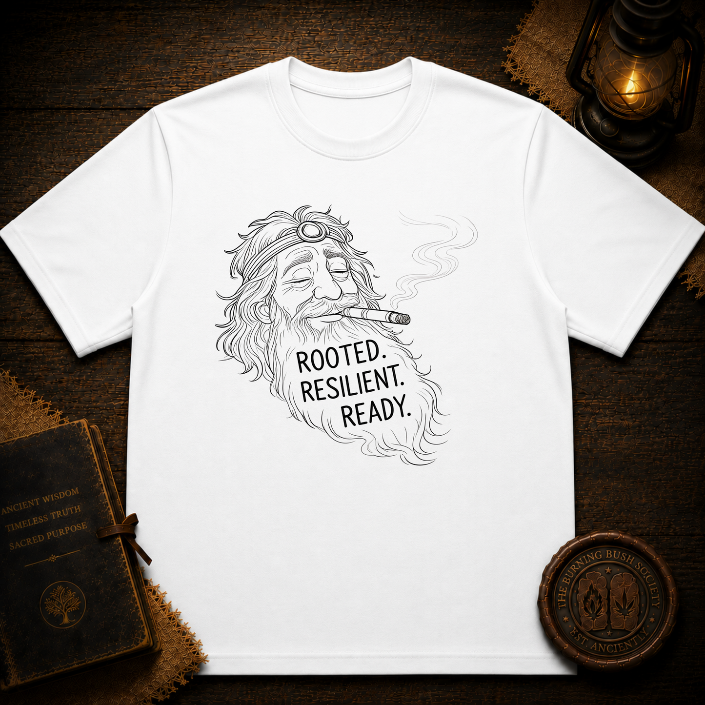 Rooted Resilient Ready Graphic T-Shirt