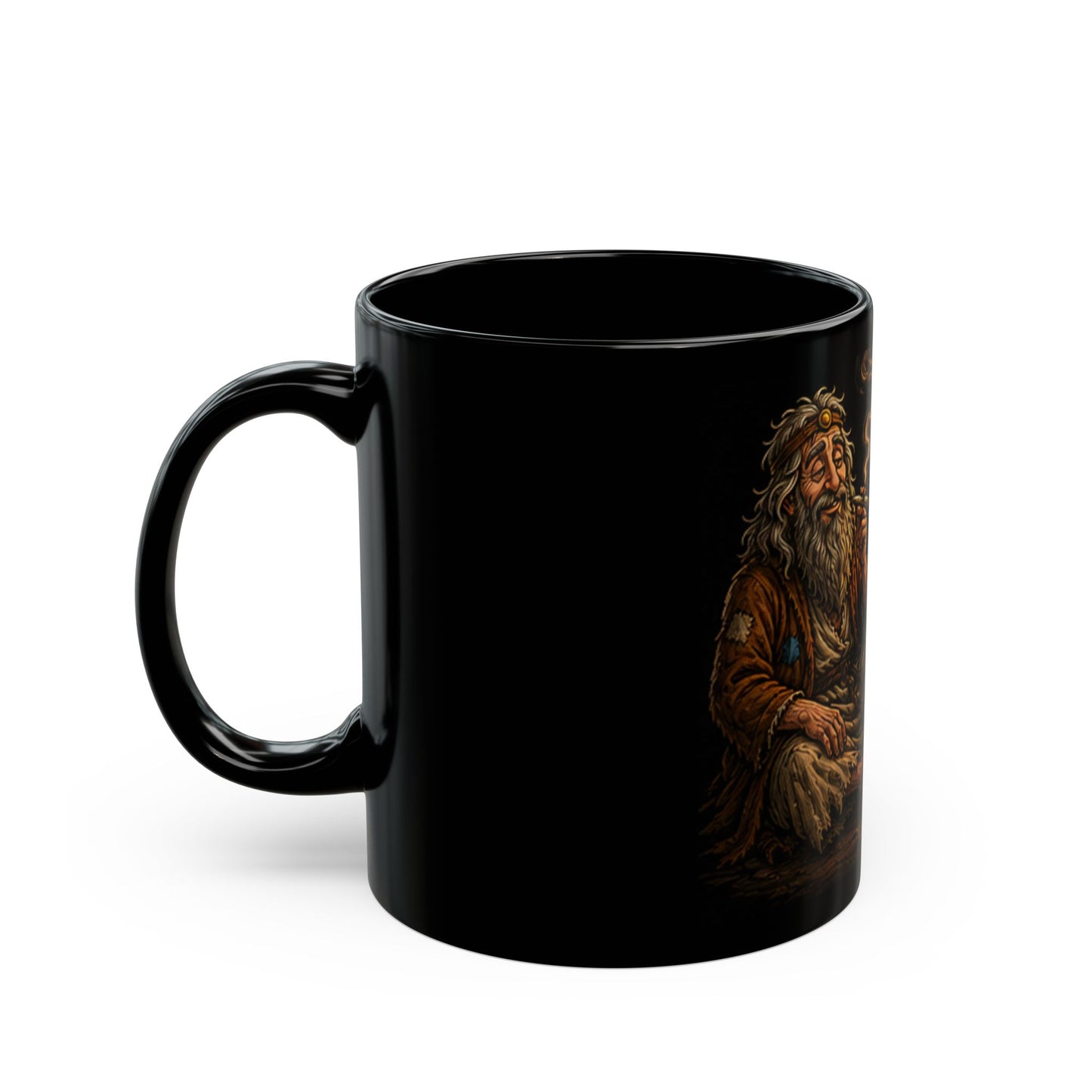 Go With The Flow Mug | Funny Vintage Chill Vibes Ceramic Coffee Cup