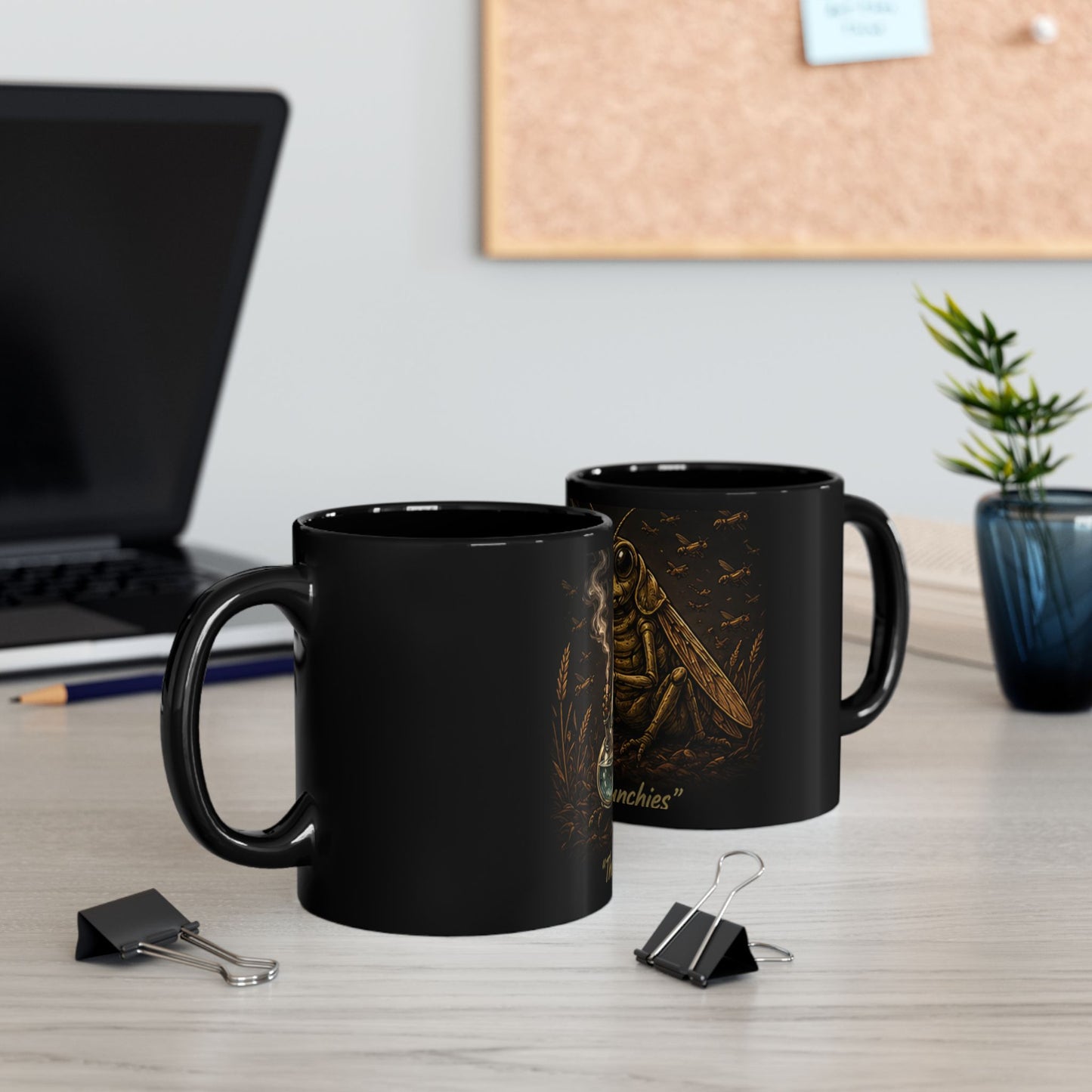 The Munchies Mug | Funny Cannabis Vintage Graphic Coffee Cup