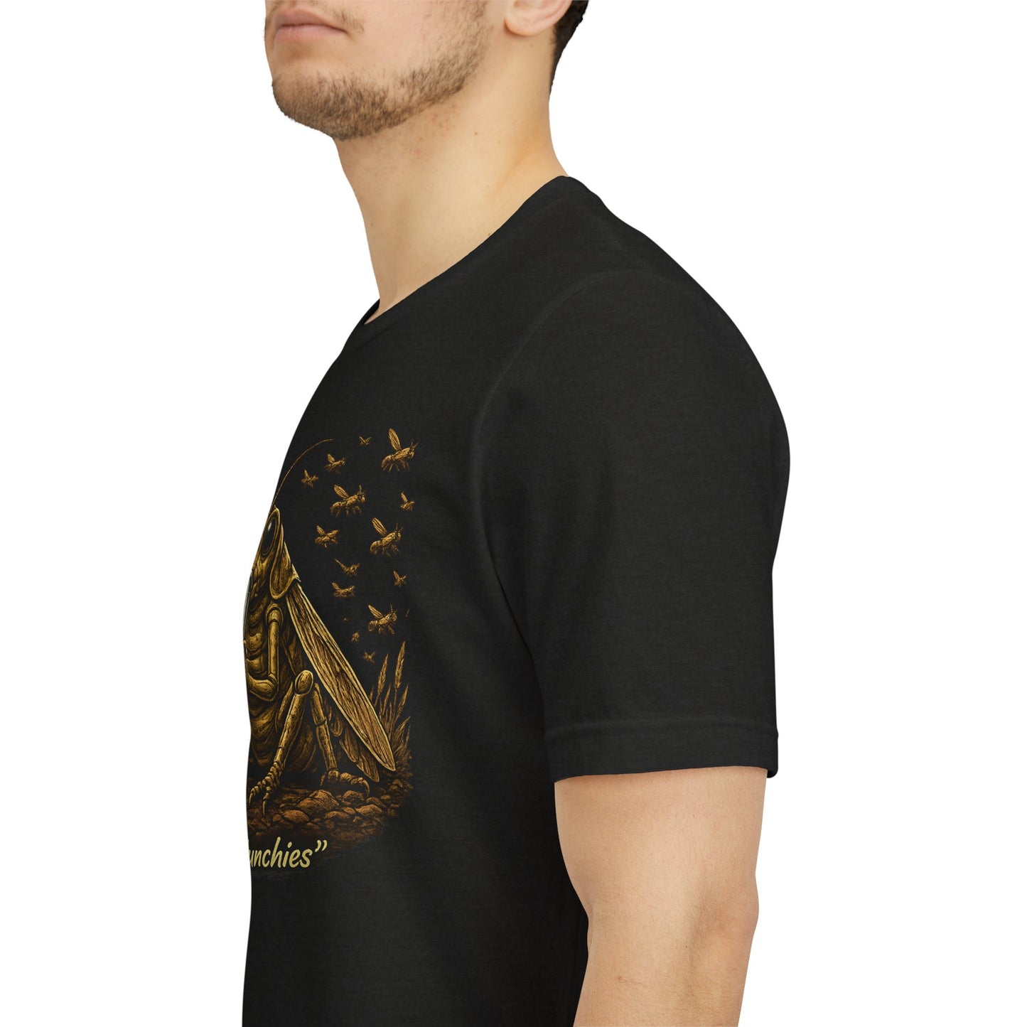 The Munchies Grasshopper T-Shirt | Funny Cannabis Vintage Graphic Tee