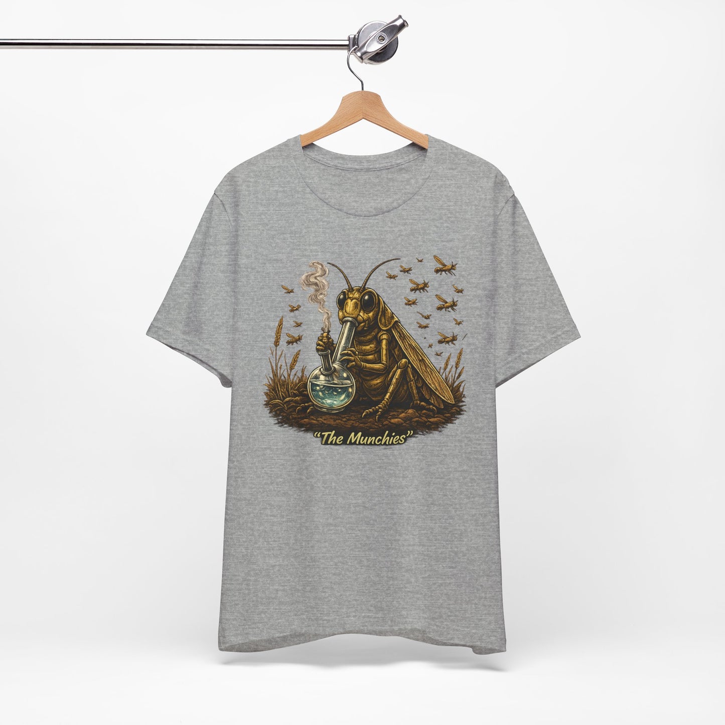 The Munchies Grasshopper T-Shirt | Funny Cannabis Vintage Graphic Tee