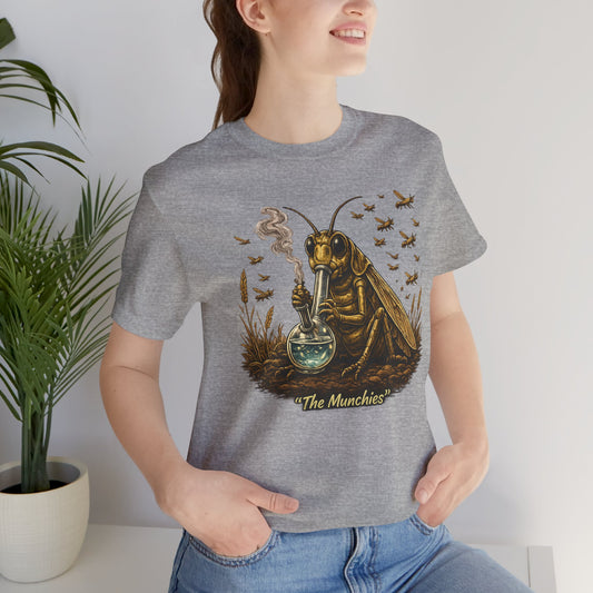 The Munchies Grasshopper T-Shirt | Funny Cannabis Vintage Graphic Tee