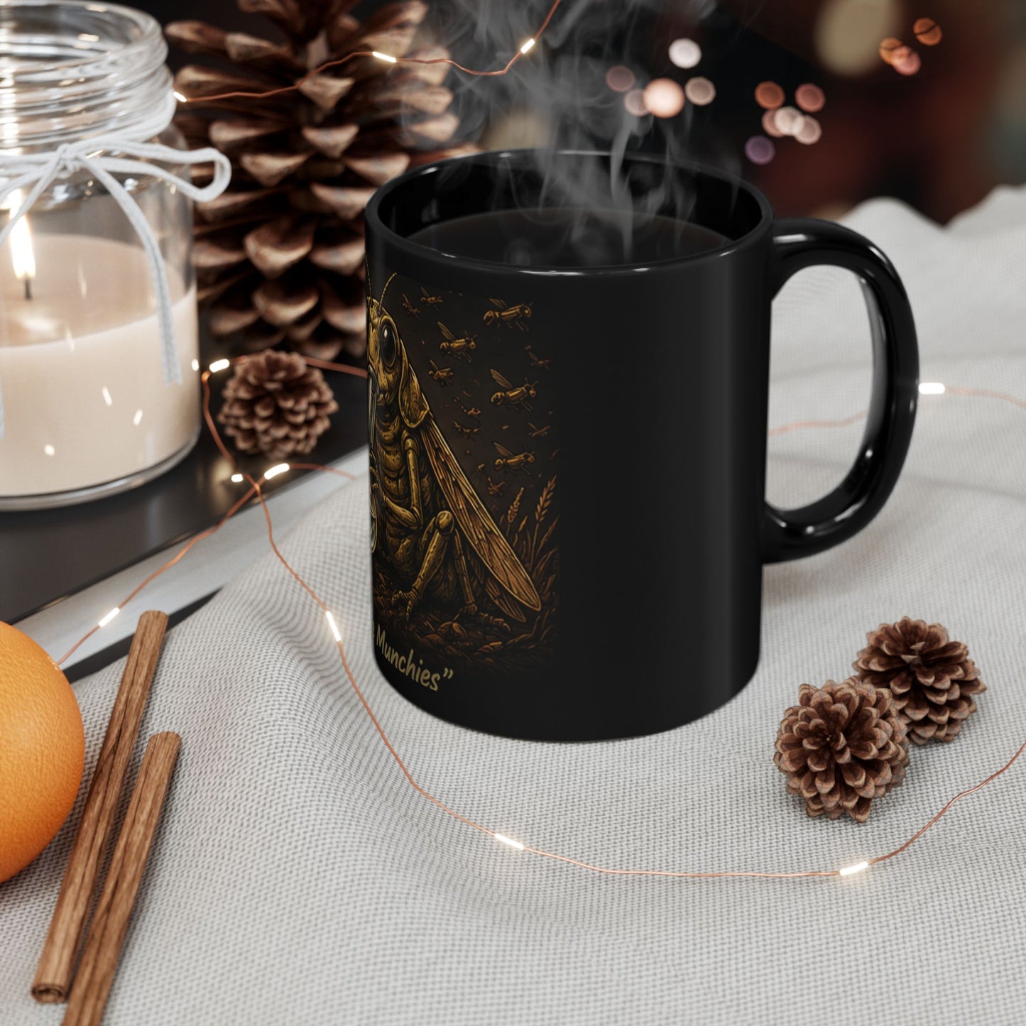 The Munchies Mug | Funny Cannabis Vintage Graphic Coffee Cup