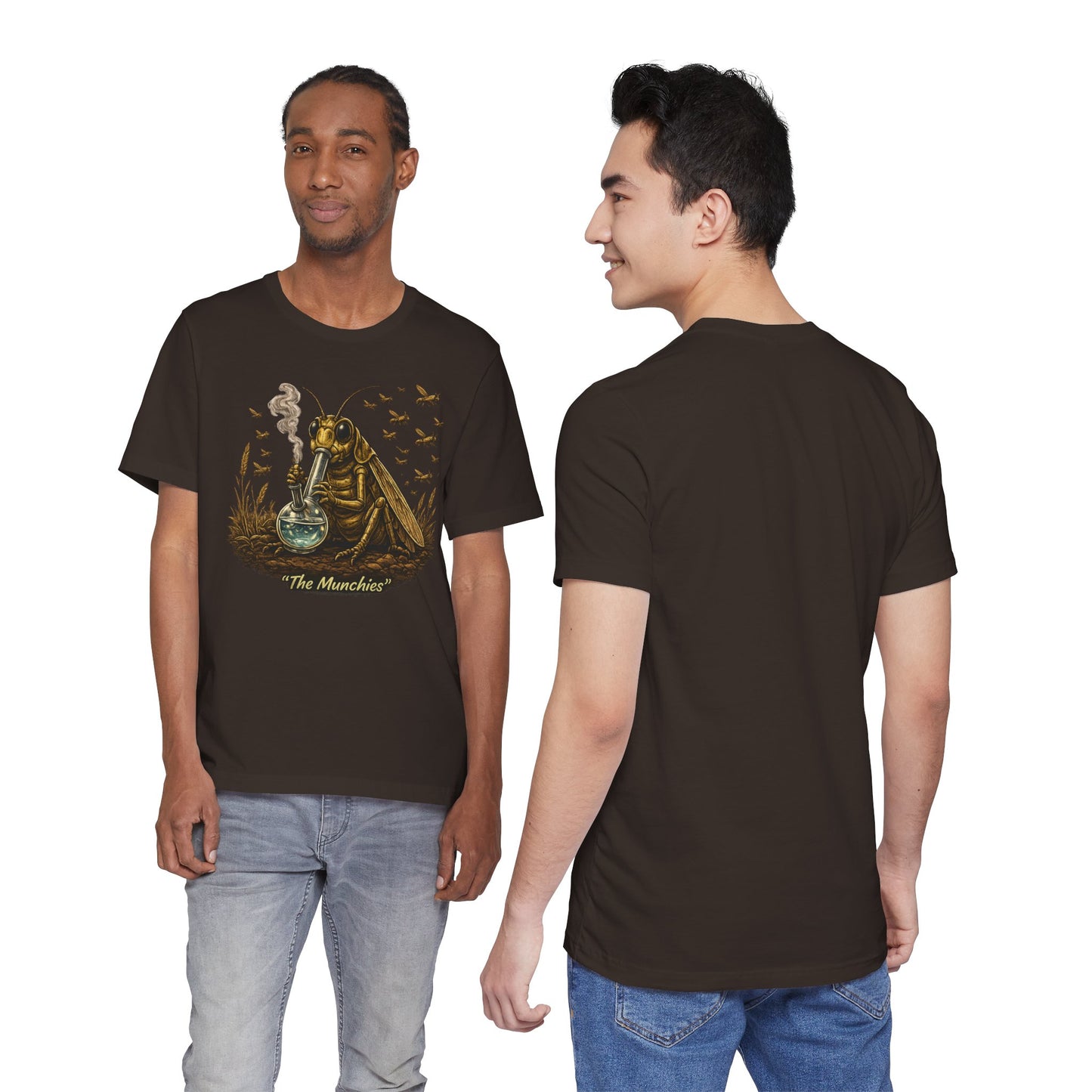 The Munchies Grasshopper T-Shirt | Funny Cannabis Vintage Graphic Tee