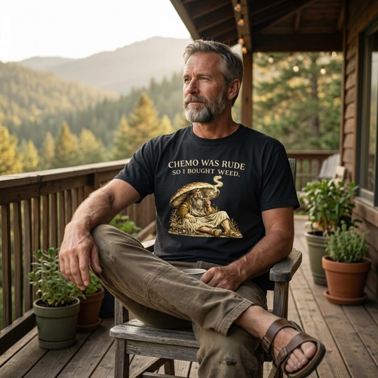 Chemo Was Rude So I Bought Weed T-Shirt