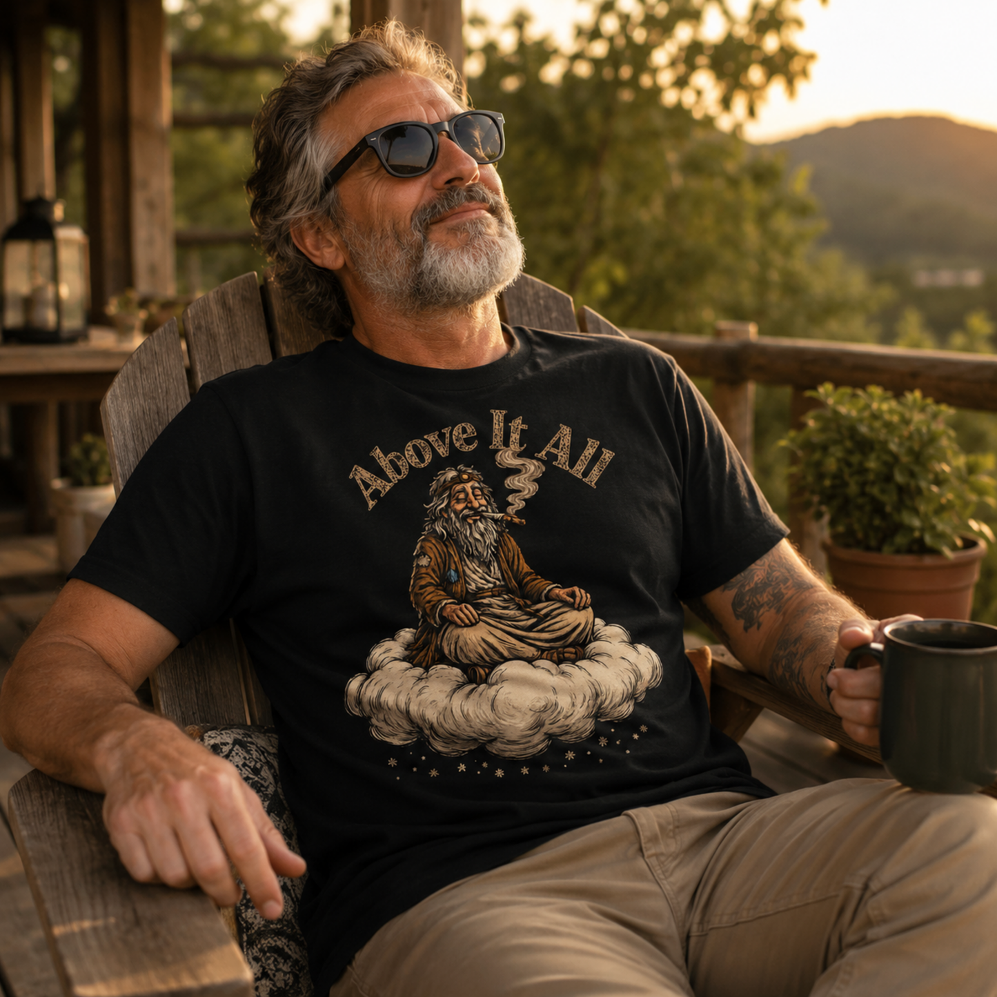 Above it All T-Shirt
