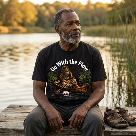 Go With The Flow | Relaxation Graphic Tee