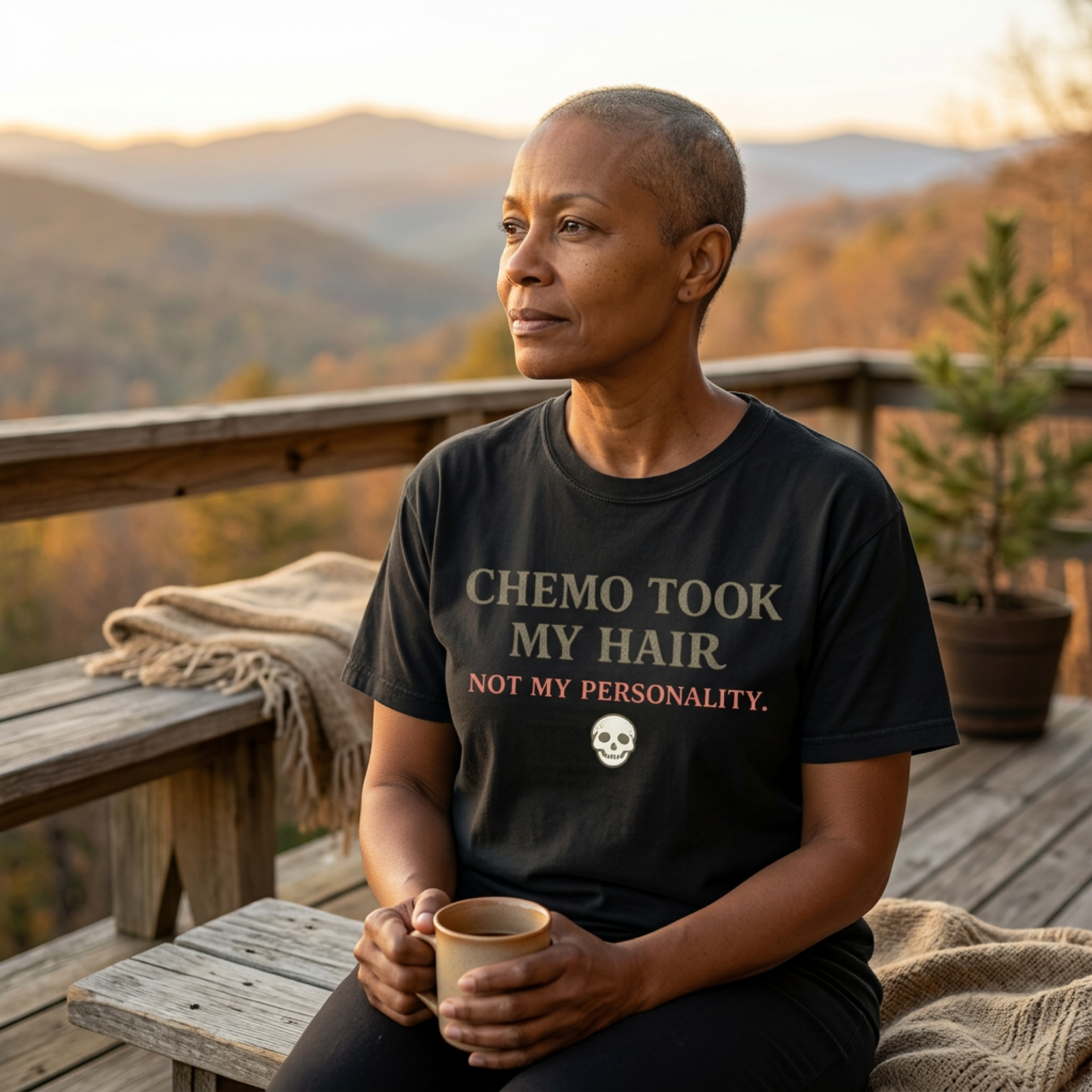 Chemo Took My Hair Not My Personality T-Shirt