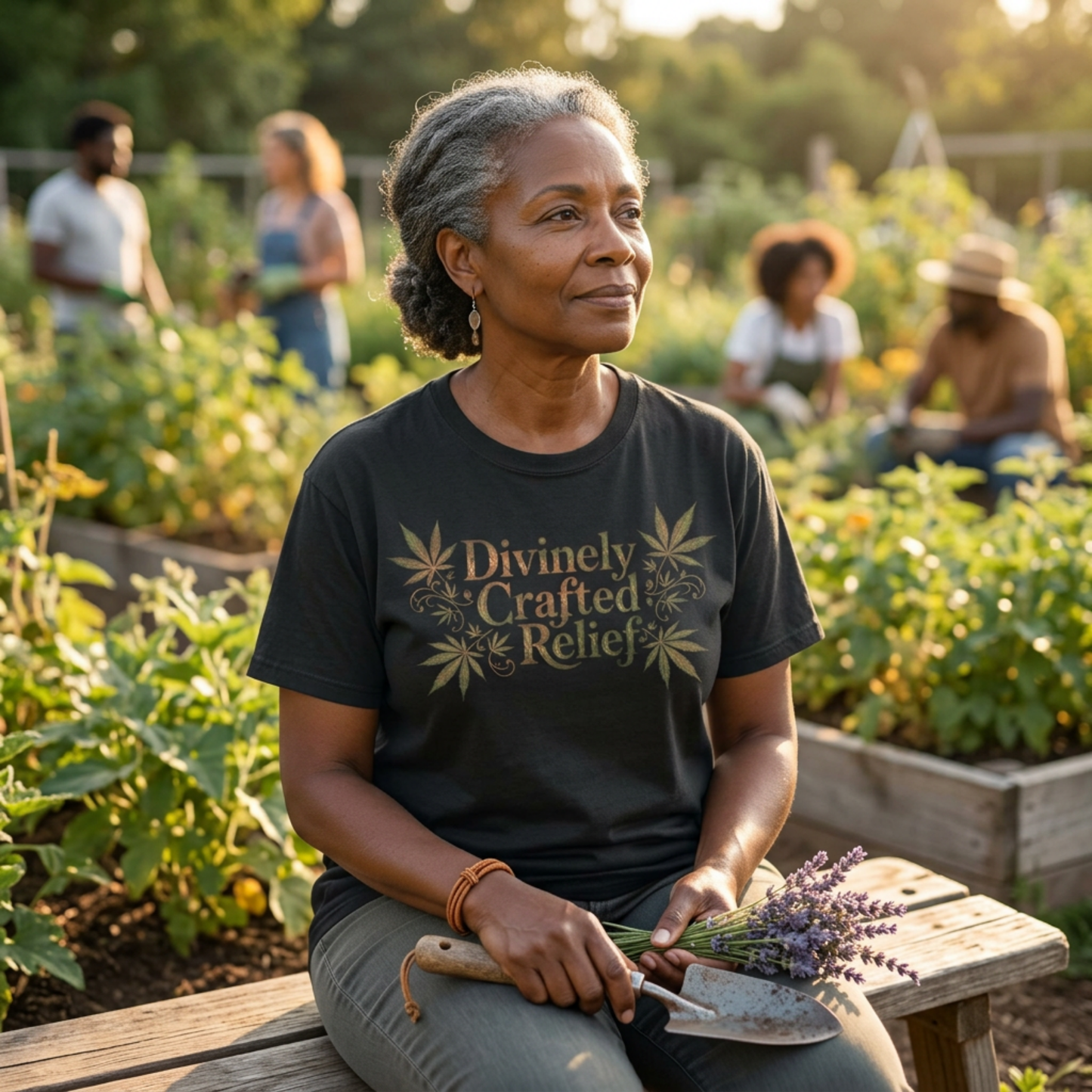 Divinely Crafted | Herbal Wisdom Graphic Tee