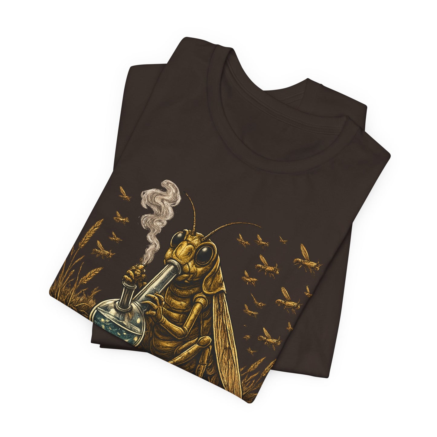 The Munchies Grasshopper T-Shirt | Funny Cannabis Vintage Graphic Tee