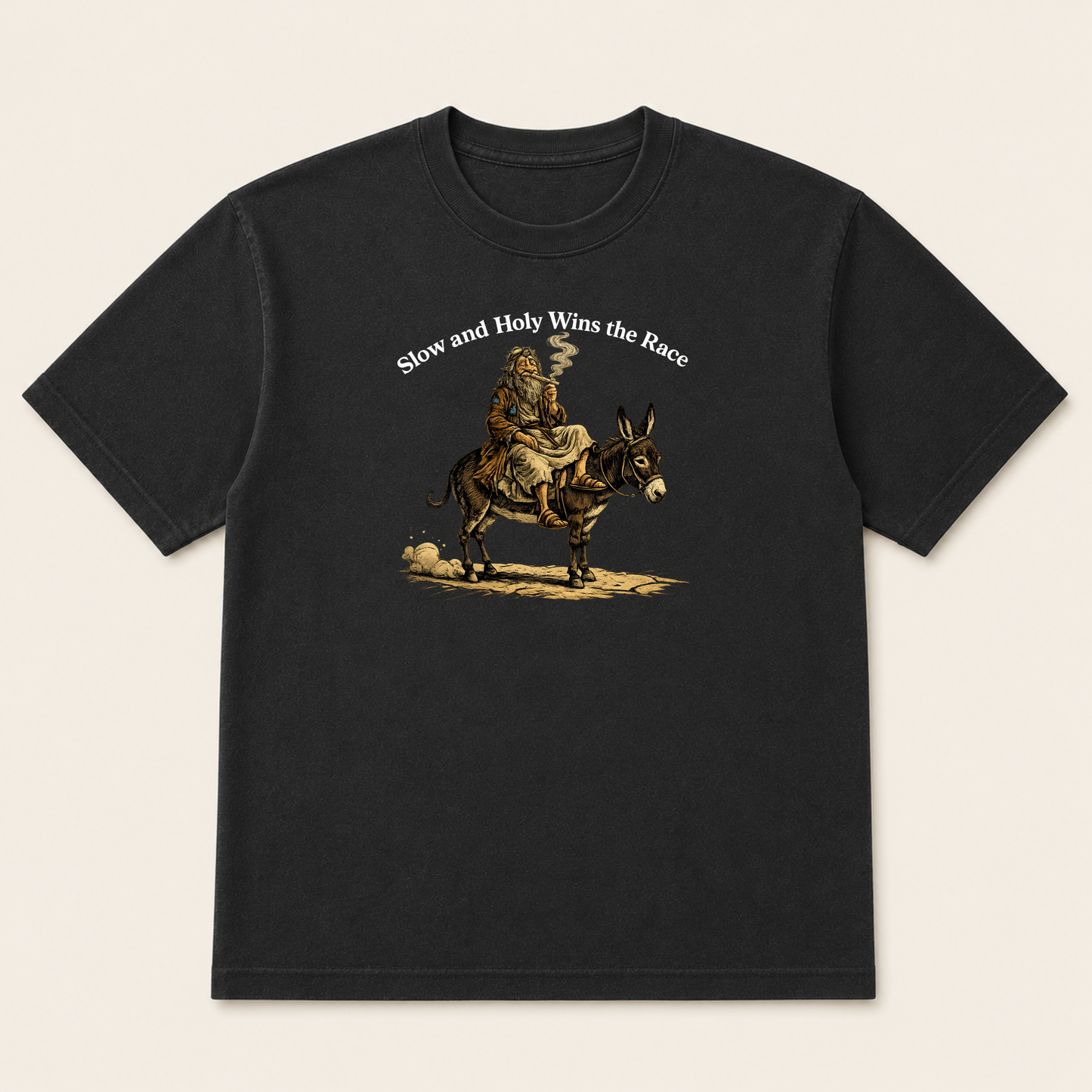 Slow And Holy Wins The Race | Funny Lifestyle Tee