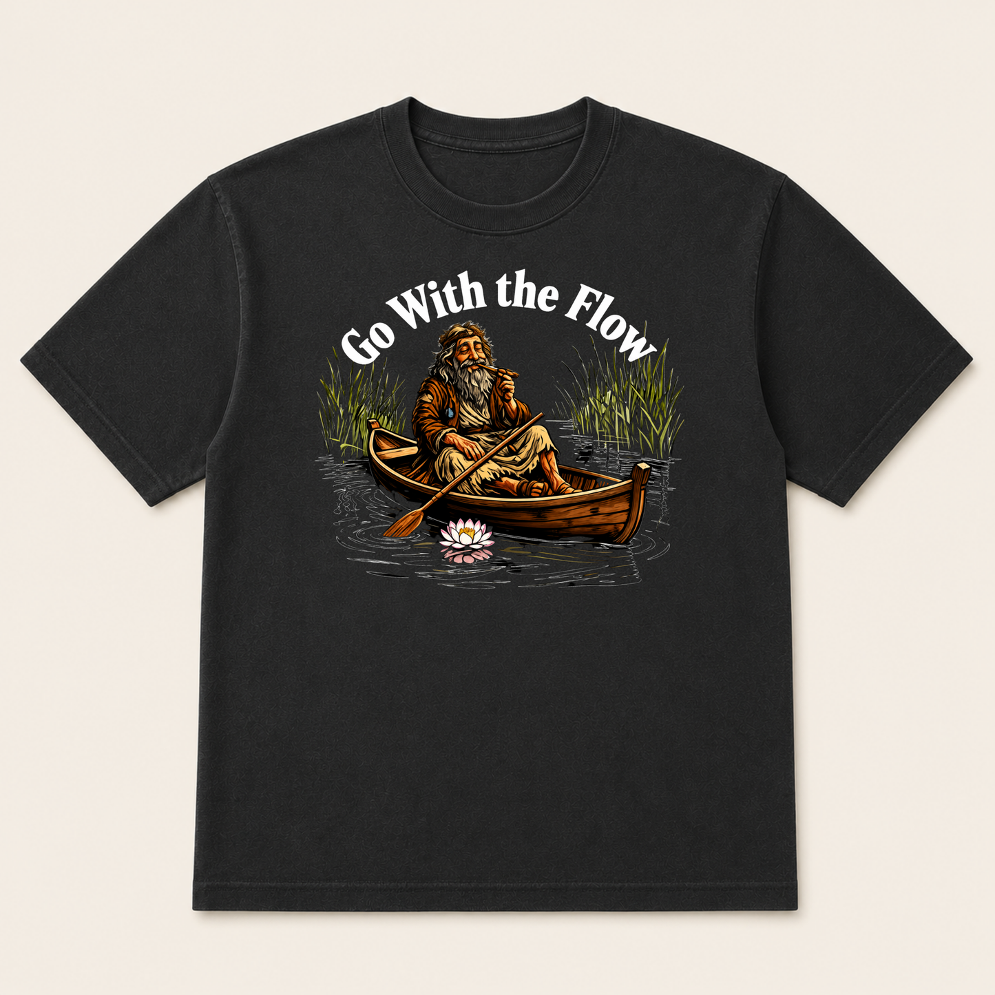 Go With The Flow | Relaxation Graphic Tee
