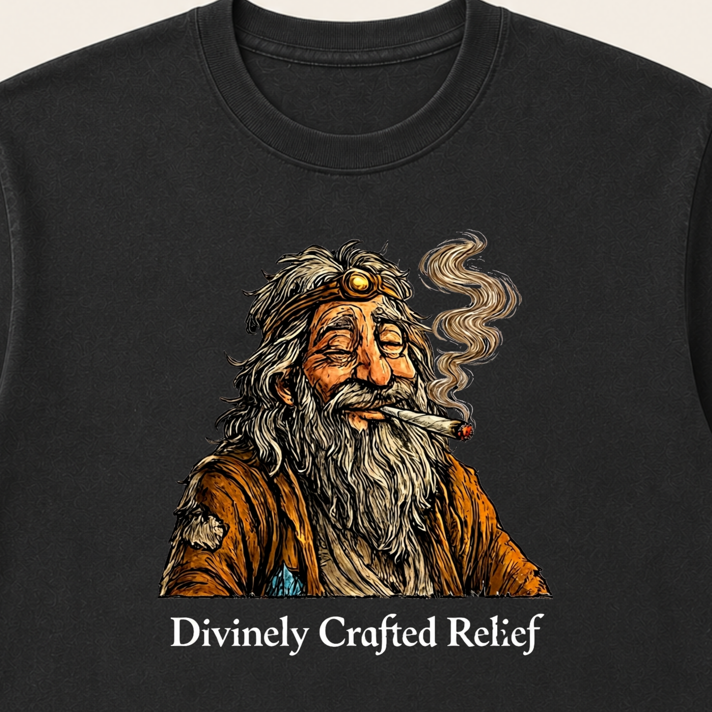 Divinely Crafted Relief | Cannabis Lifestyle T-Shirt