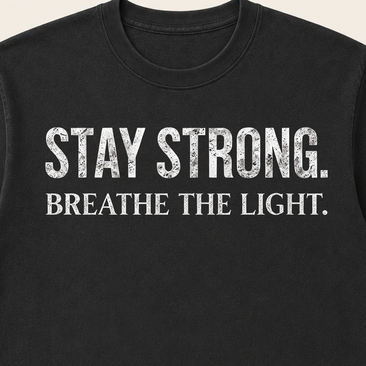 Rooted Resilient Ready Text T-Shirt