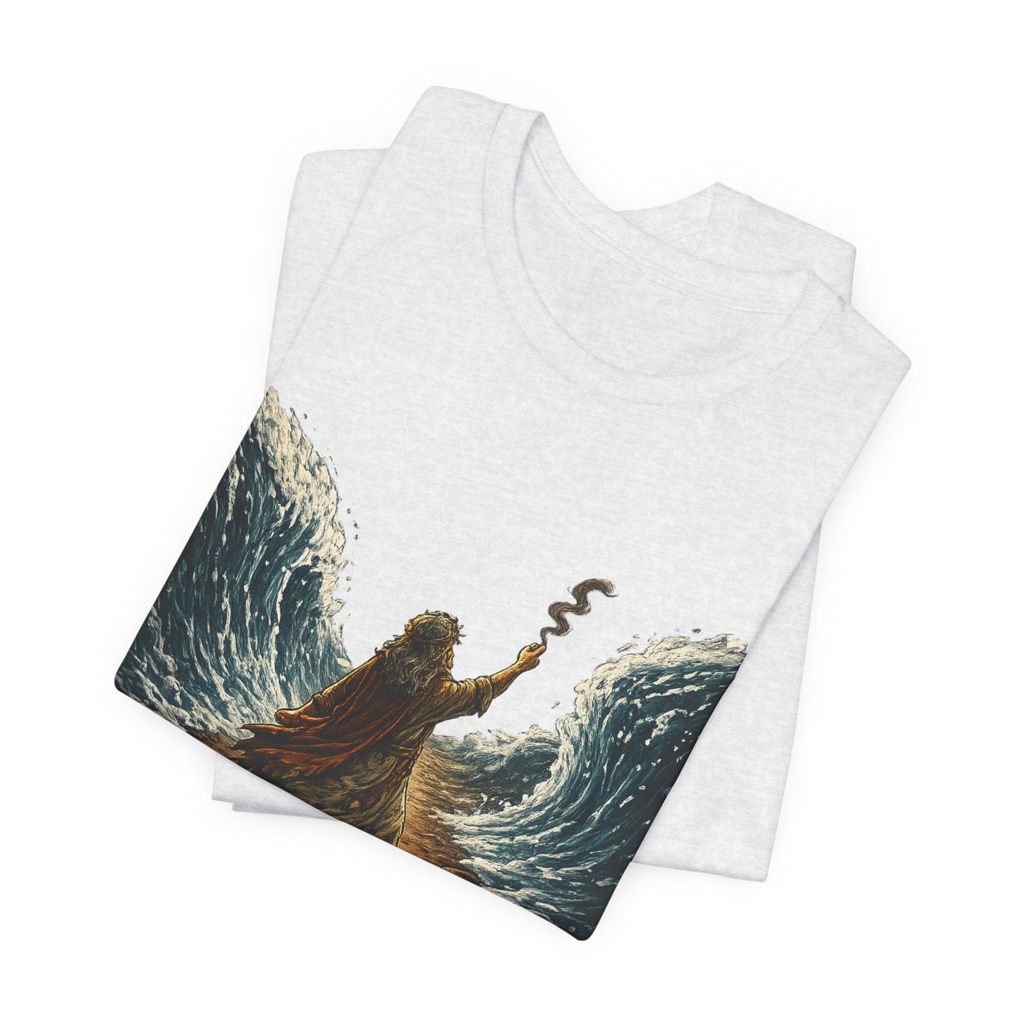Make a Way Tee — Inspirational Biblical Moses Parting the Red Sea T‑Shirt
