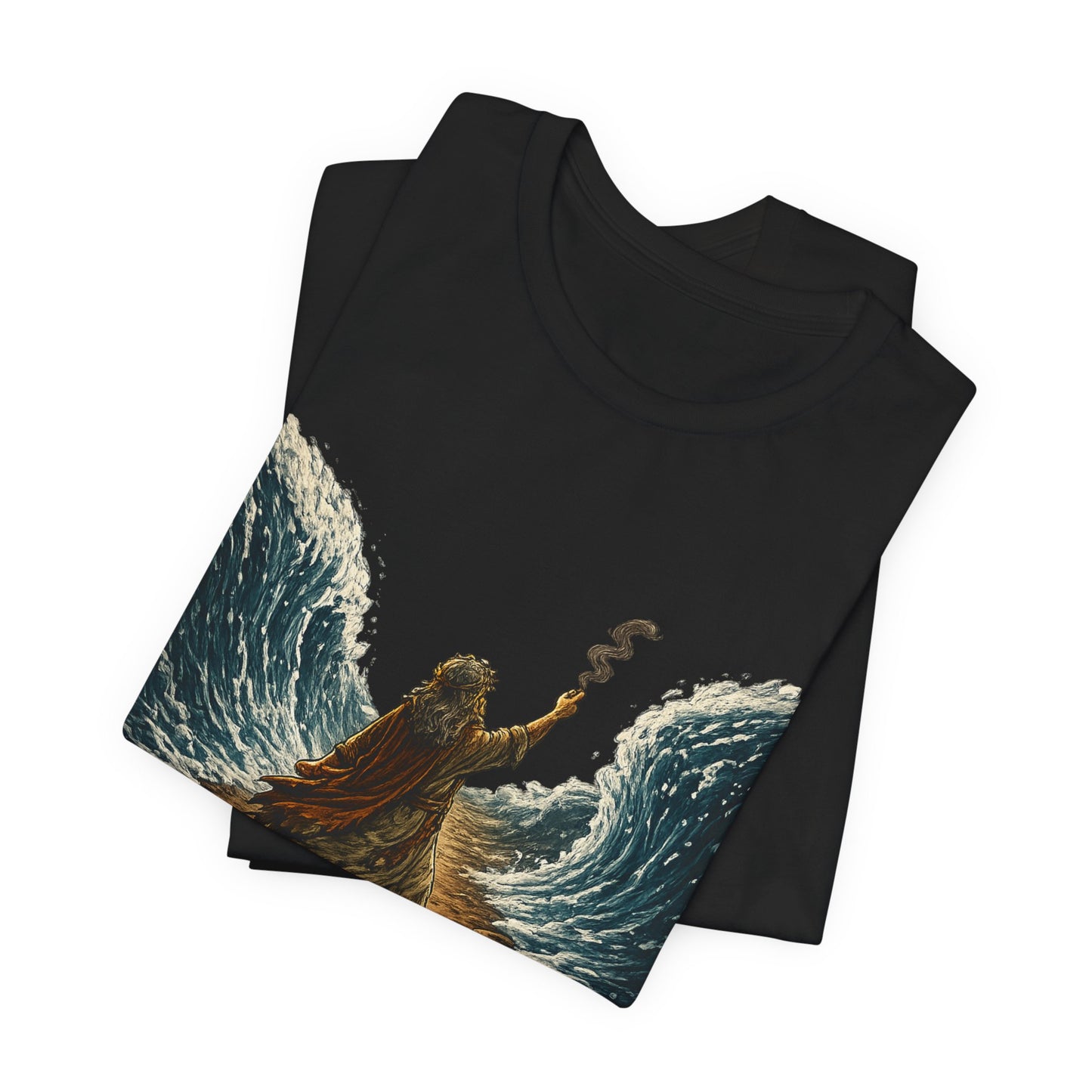 Make a Way Tee — Inspirational Biblical Moses Parting the Red Sea T‑Shirt