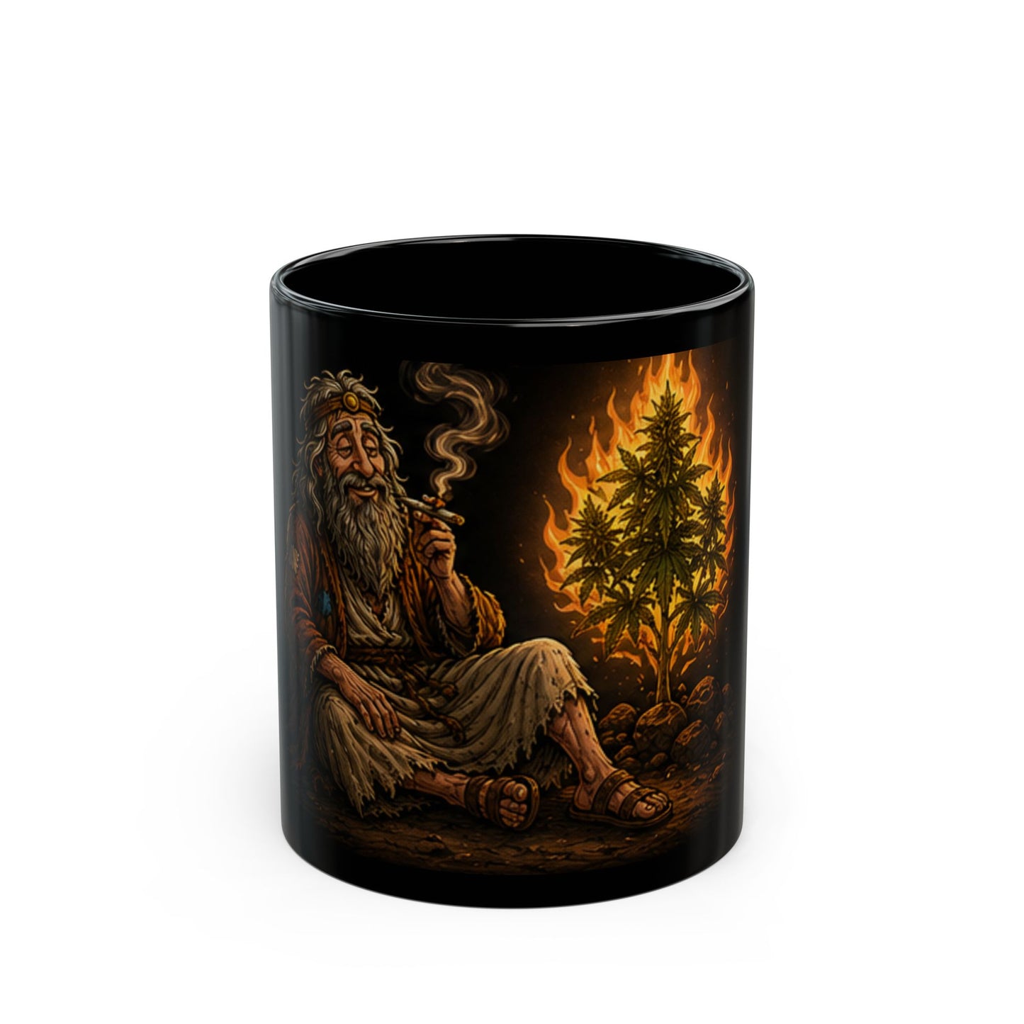 Go With The Flow Mug | Funny Vintage Chill Vibes Ceramic Coffee Cup