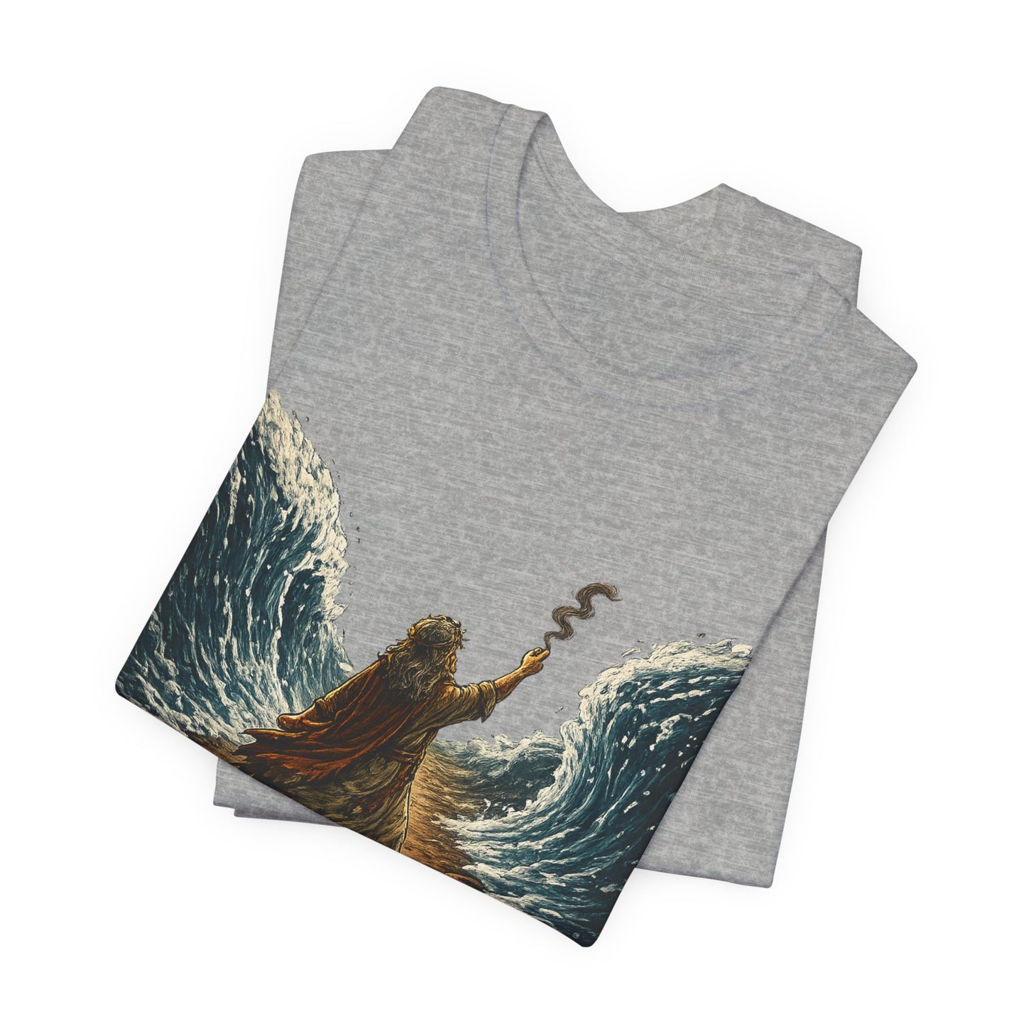 Make a Way Tee — Inspirational Biblical Moses Parting the Red Sea T‑Shirt