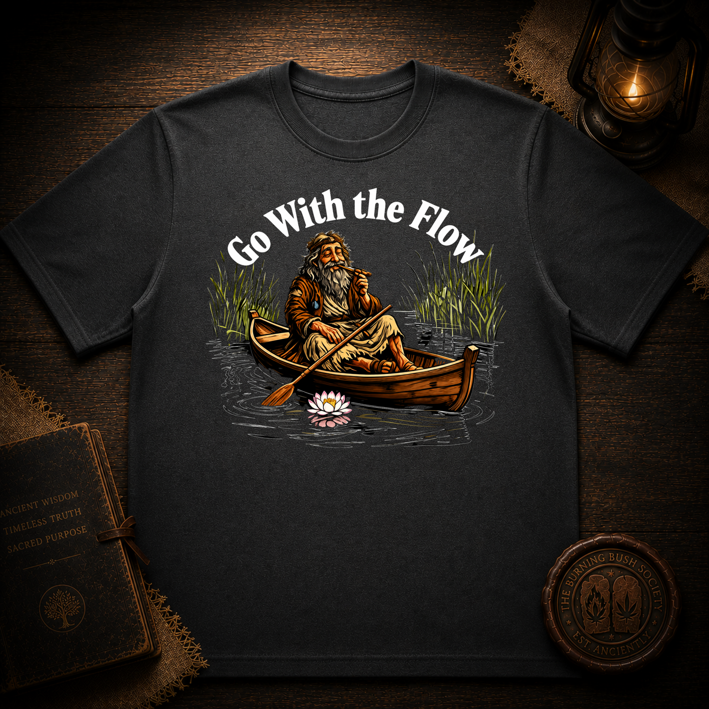 Go With The Flow | Relaxation Graphic Tee
