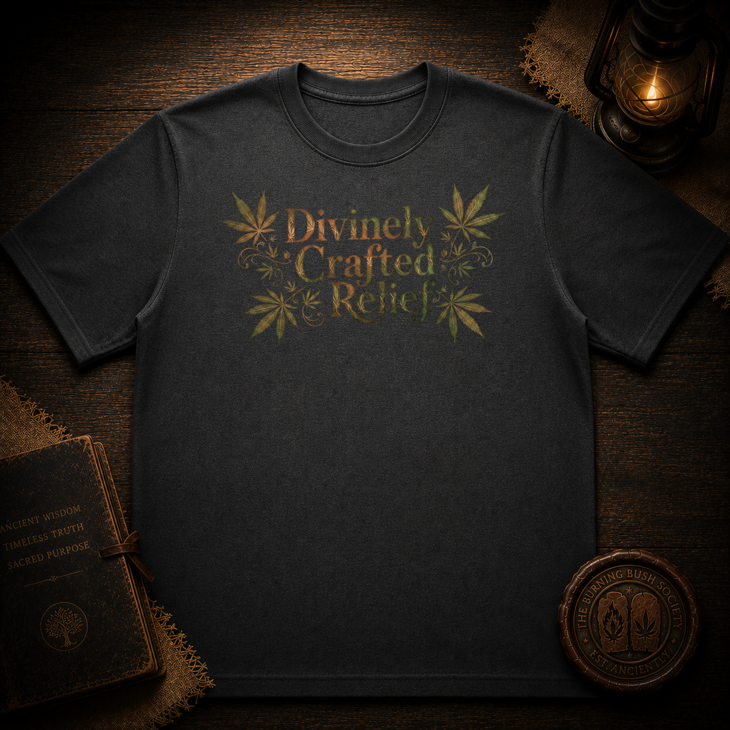 Divinely Crafted | Herbal Wisdom Graphic Tee