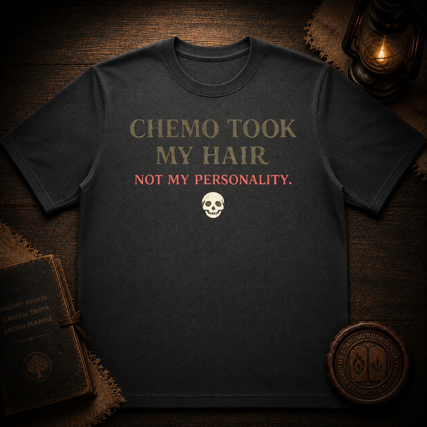 Chemo Took My Hair Not My Personality T-Shirt