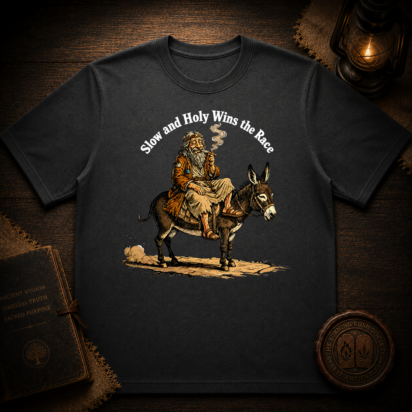 Slow And Holy Wins The Race | Funny Lifestyle Tee