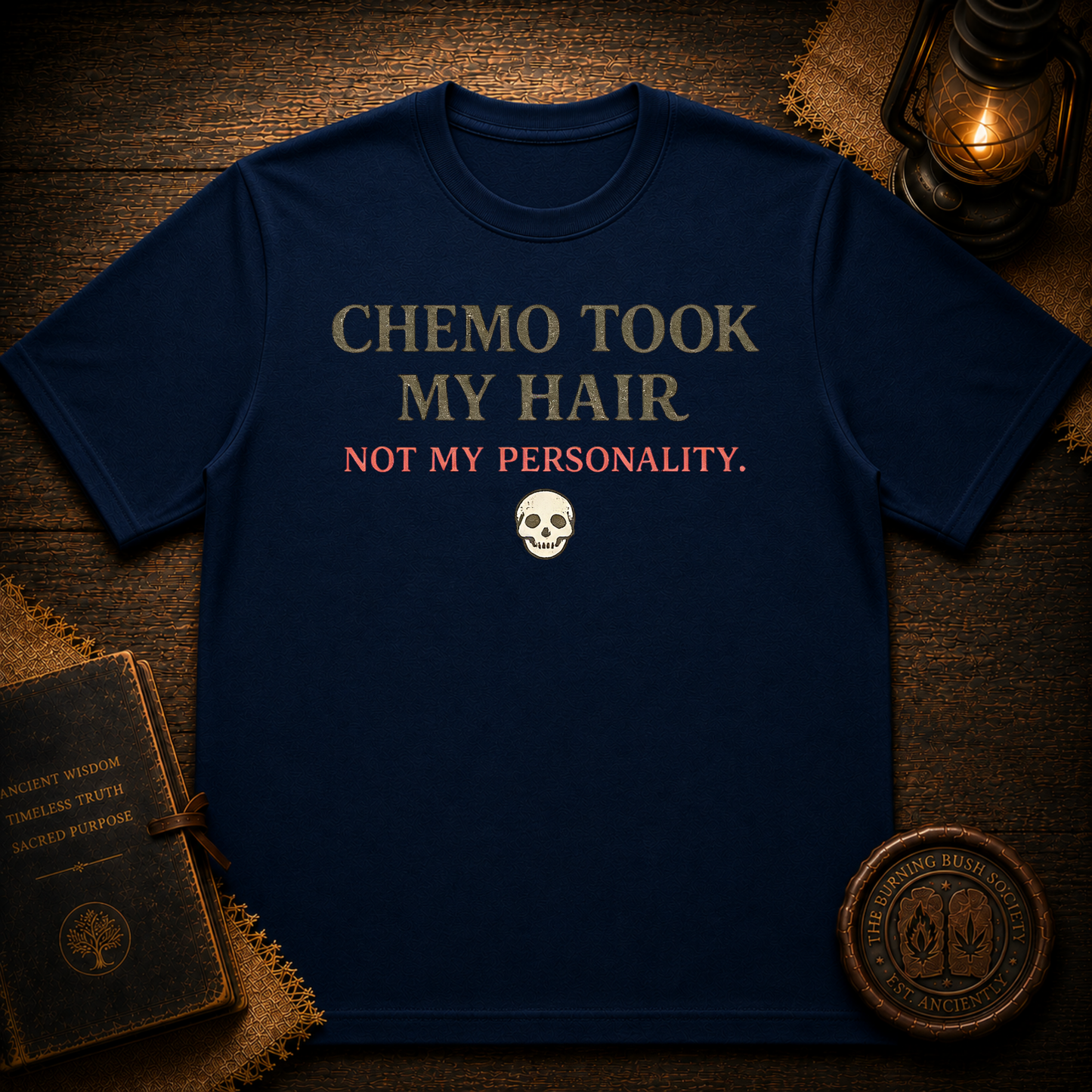 Chemo Took My Hair Not My Personality T-Shirt