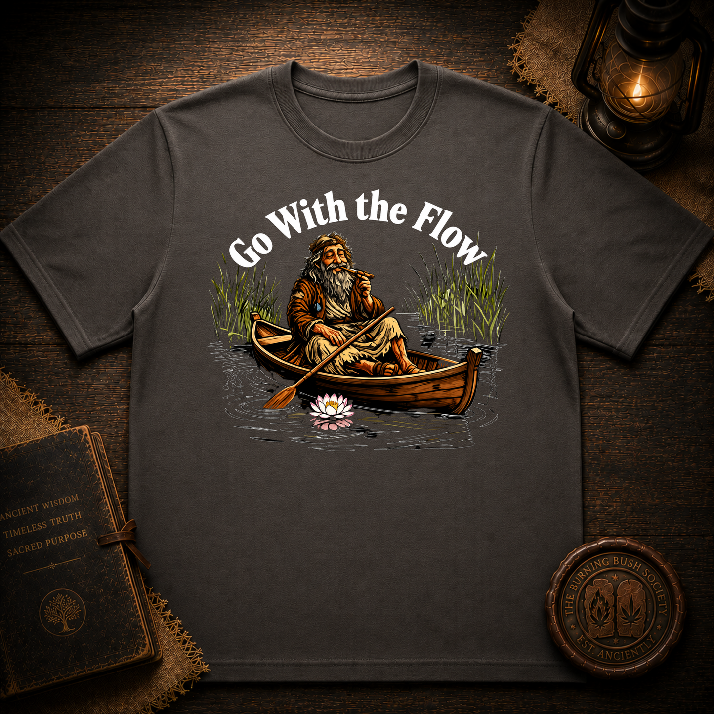 Go With The Flow | Relaxation Graphic Tee