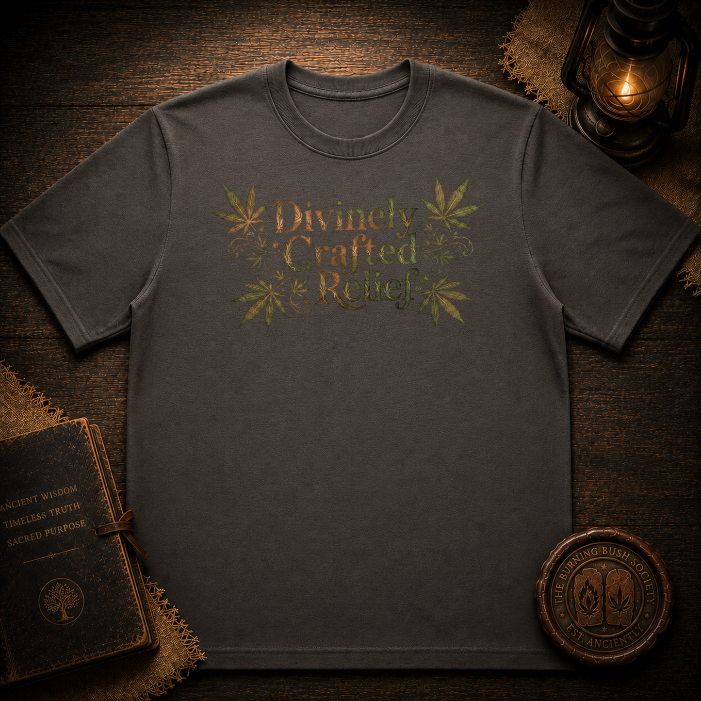 Divinely Crafted | Herbal Wisdom Graphic Tee