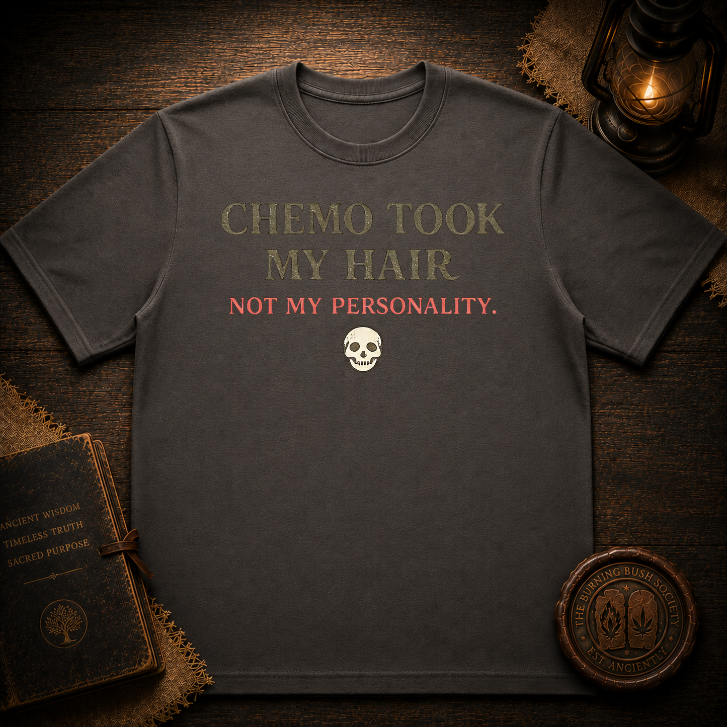 Chemo Took My Hair Not My Personality T-Shirt