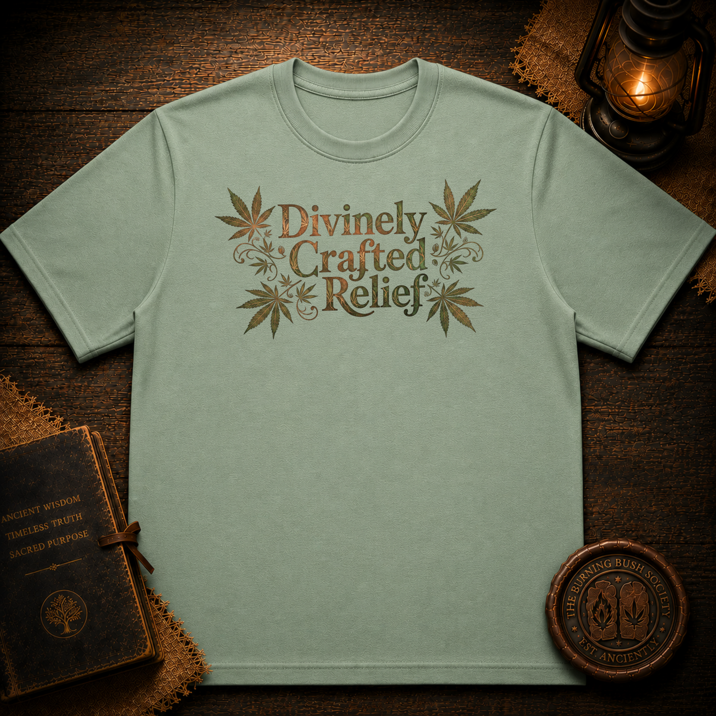 Divinely Crafted | Herbal Wisdom Graphic Tee