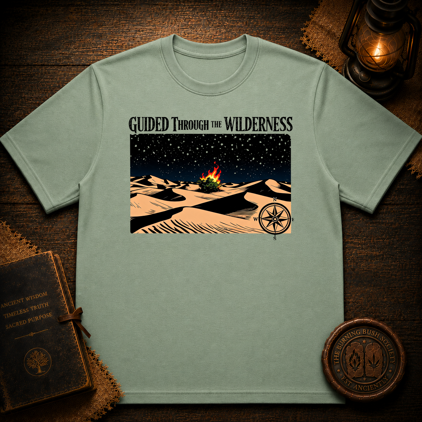 Guided Through The Wilderness | Inspirational Graphic Tee