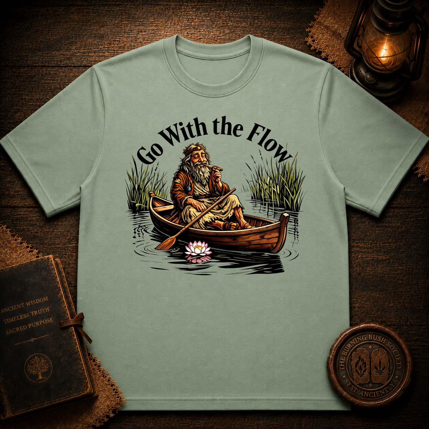 Go With The Flow | Relaxation Graphic Tee