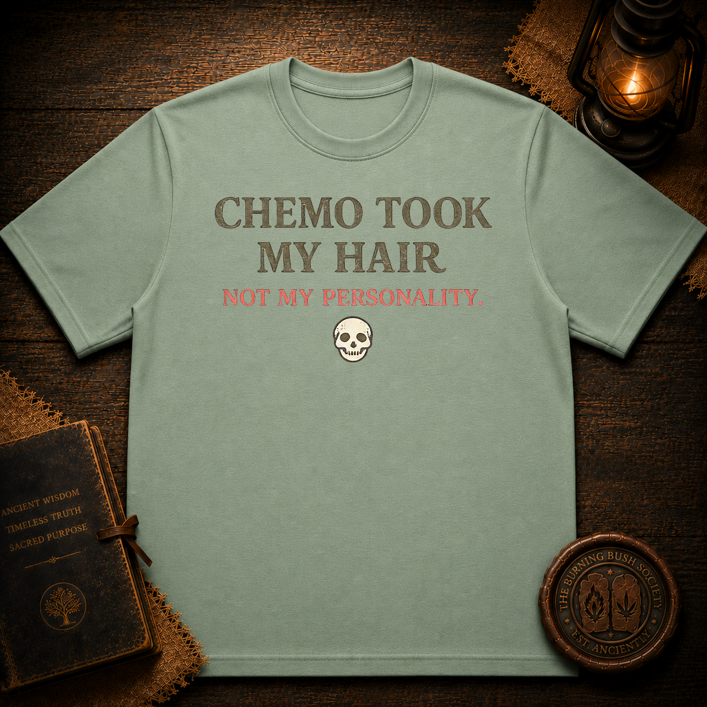Chemo Took My Hair Not My Personality T-Shirt