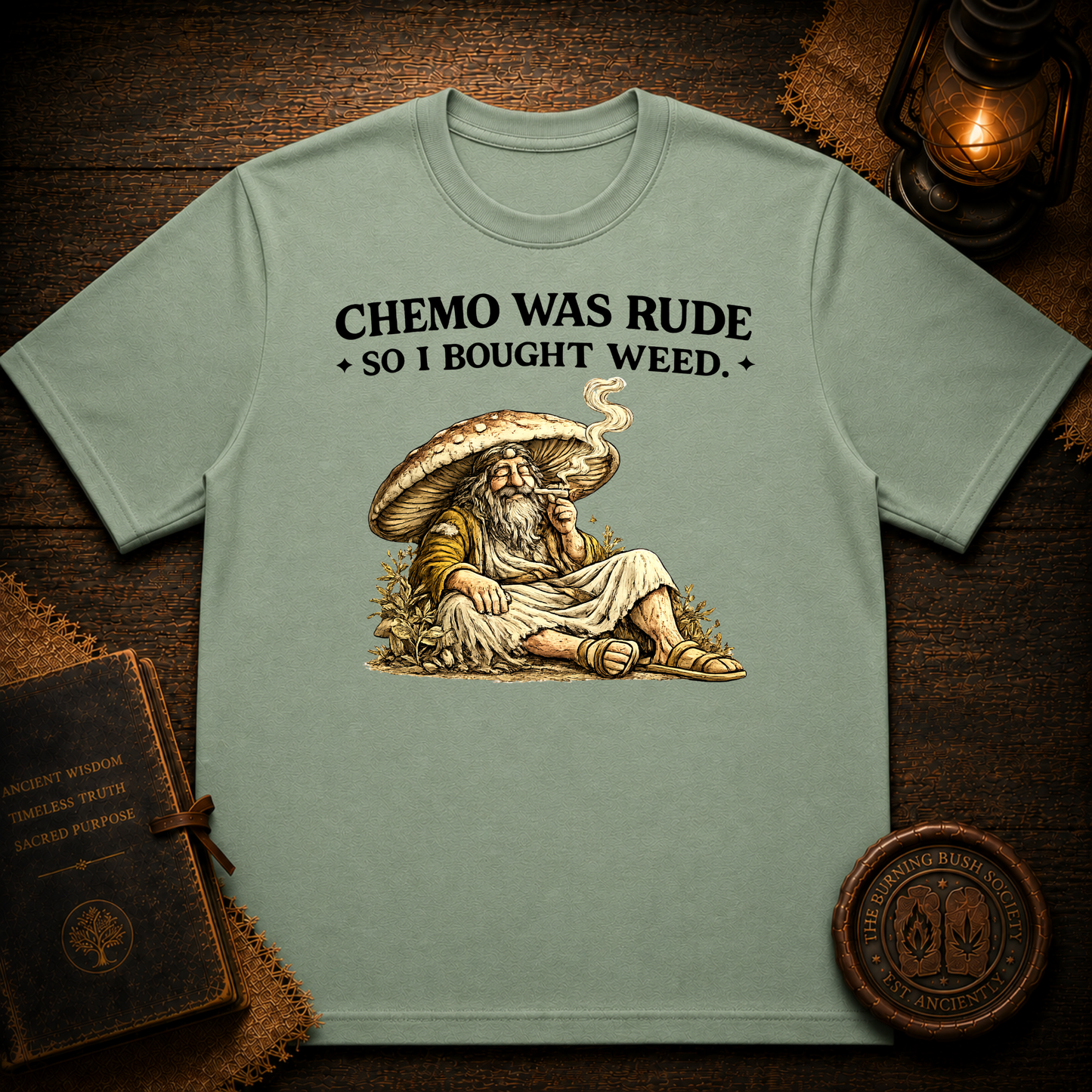Chemo Was Rude So I Bought Weed T-Shirt