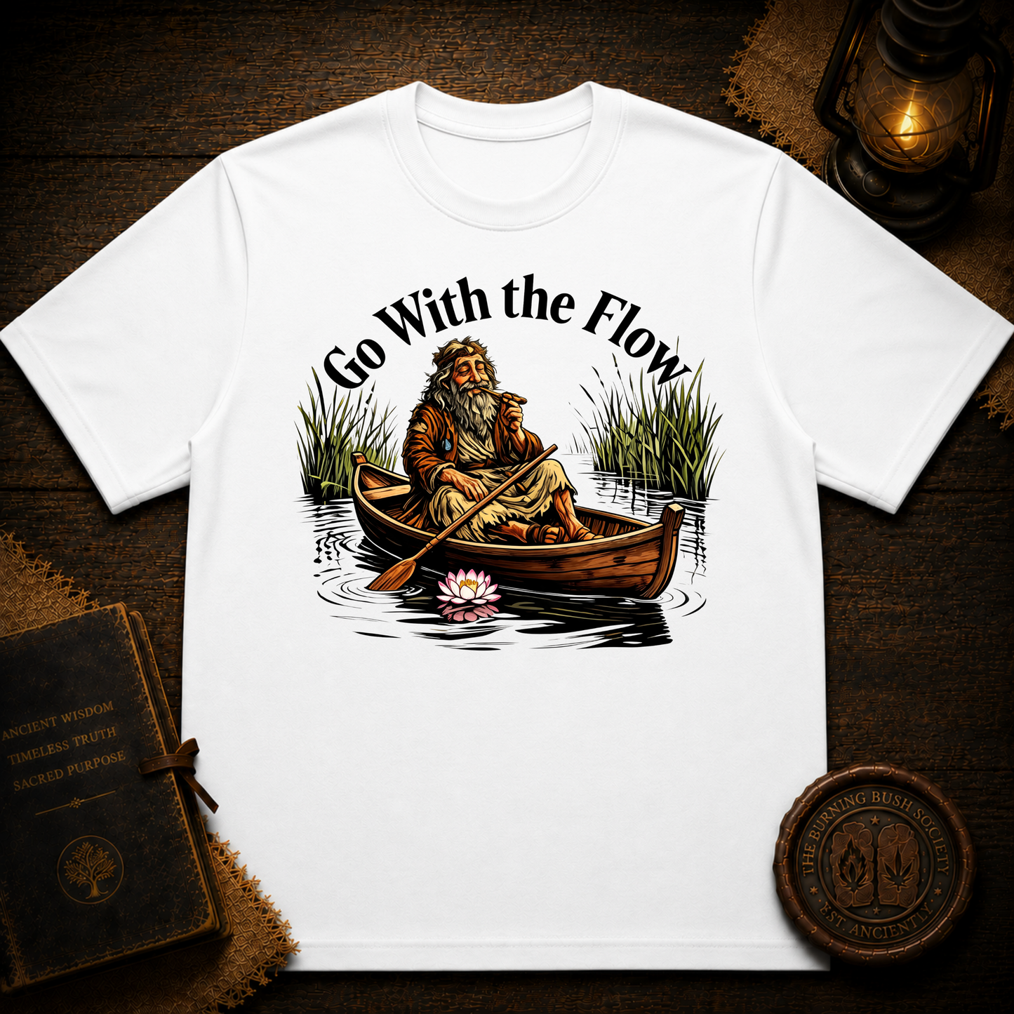 Go With The Flow | Relaxation Graphic Tee