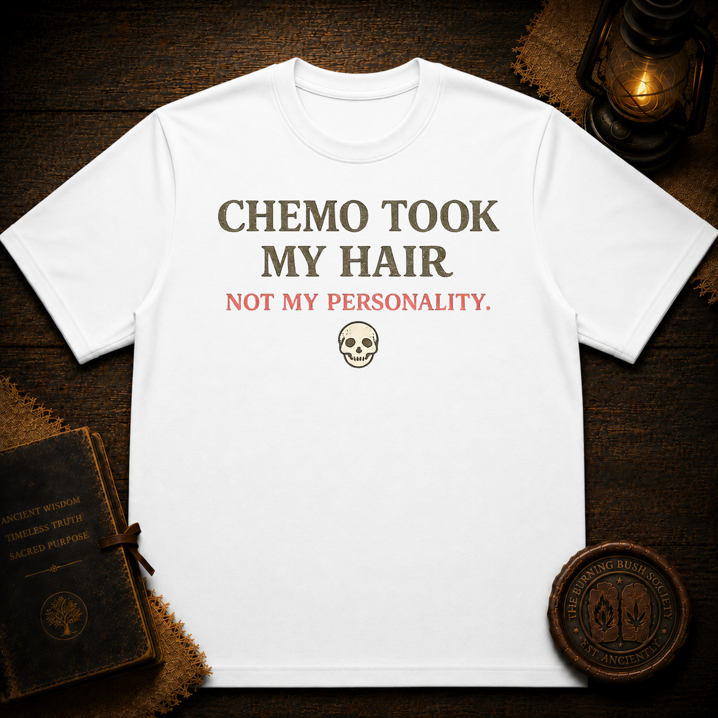 Chemo Took My Hair Not My Personality T-Shirt