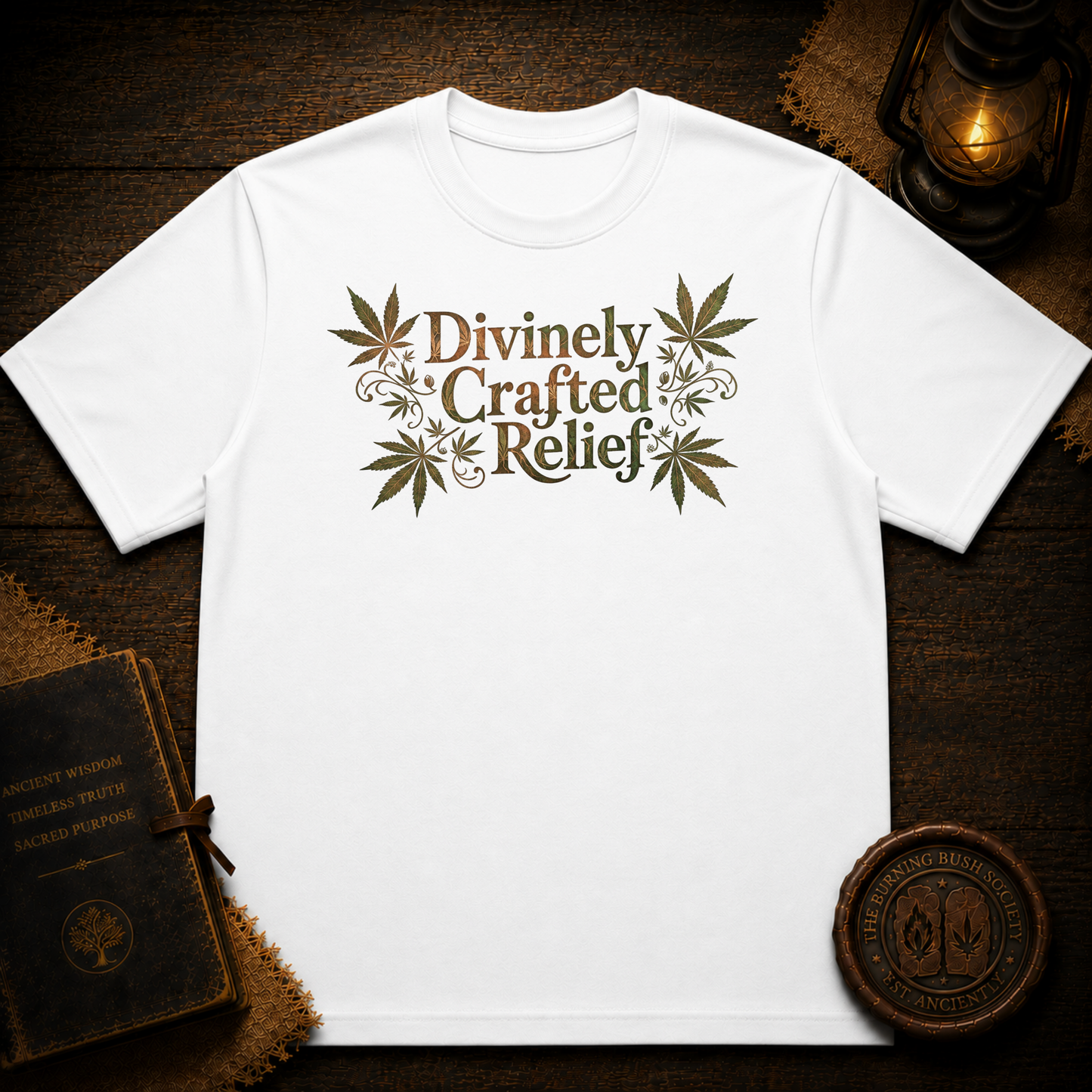 Divinely Crafted | Herbal Wisdom Graphic Tee