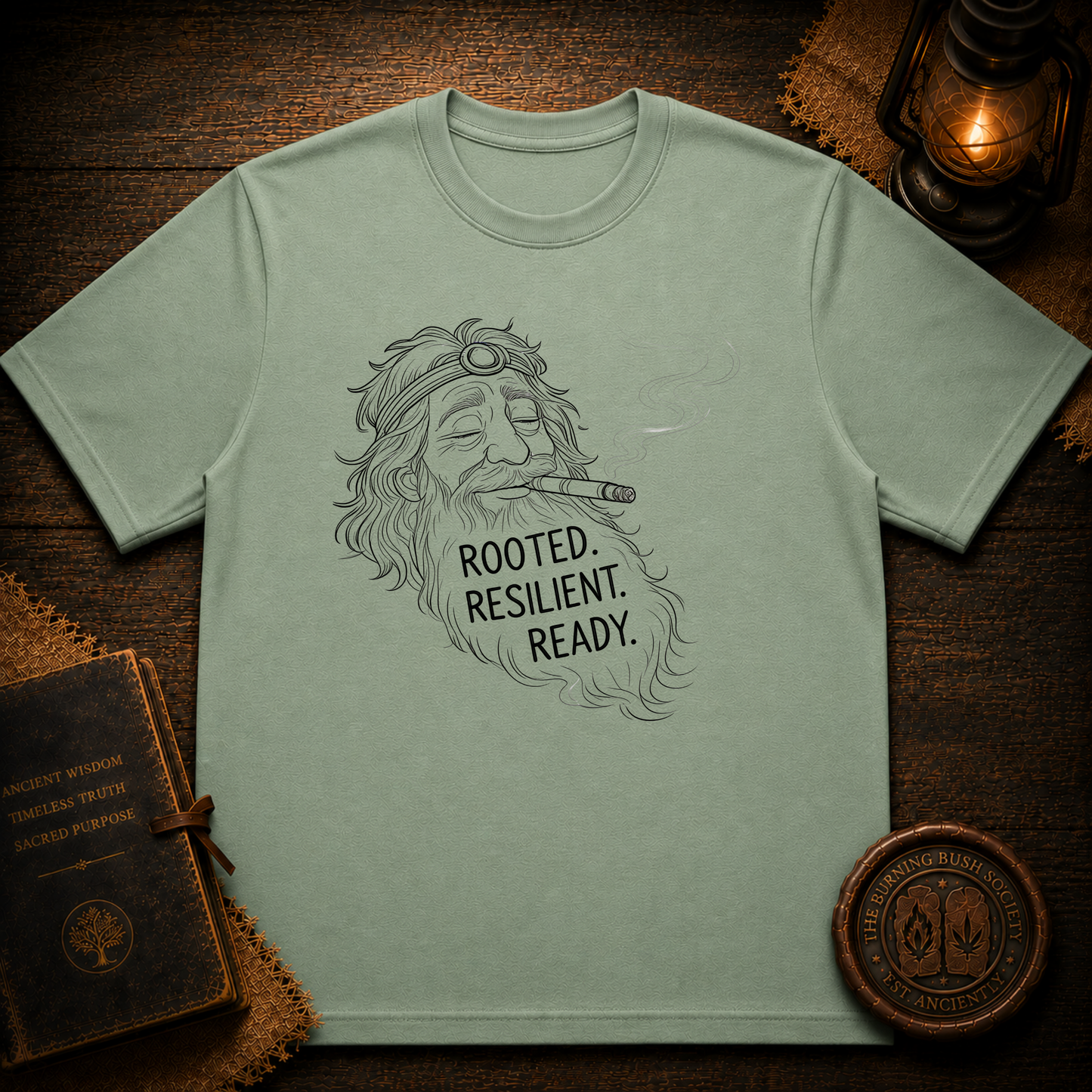 Rooted Resilient Ready  Graphic T-Shirt