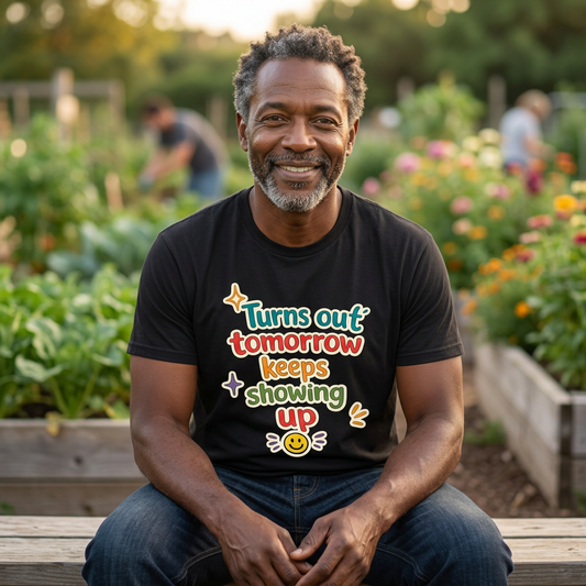 Turns out tomorrow keeps showing up T-Shirt